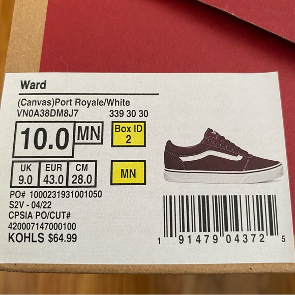 Vans Ward Men’s Sneakers - Picture 7 of 7